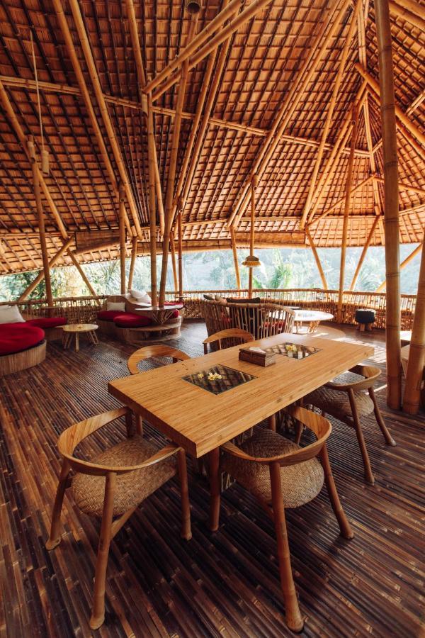 Temple House 3Bds Eco Bamboo House Pool River View Bringkit Exterior foto